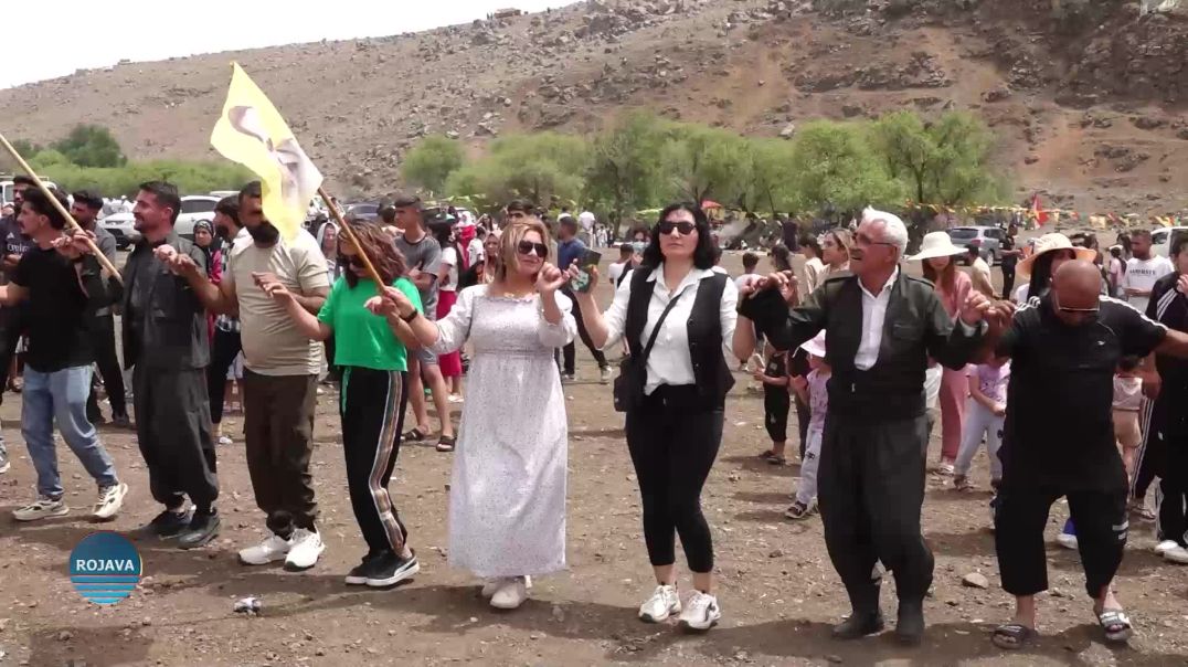 ⁣إحياء احتفالية جماهيرية بمناسبة عيد العمال العالمي في قرية سويديكي بديرك
