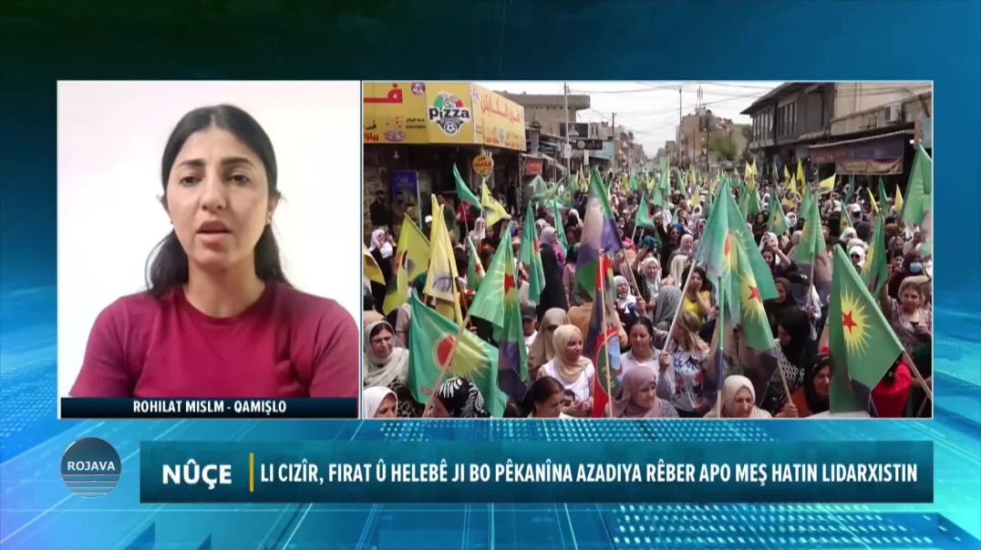 ⁣LI CIZÎR, FIRAT Û HELEBÊ JI BO PÊKANÎNA AZADIYA RÊBER APO MEŞ HATIN LIDARXISTIN