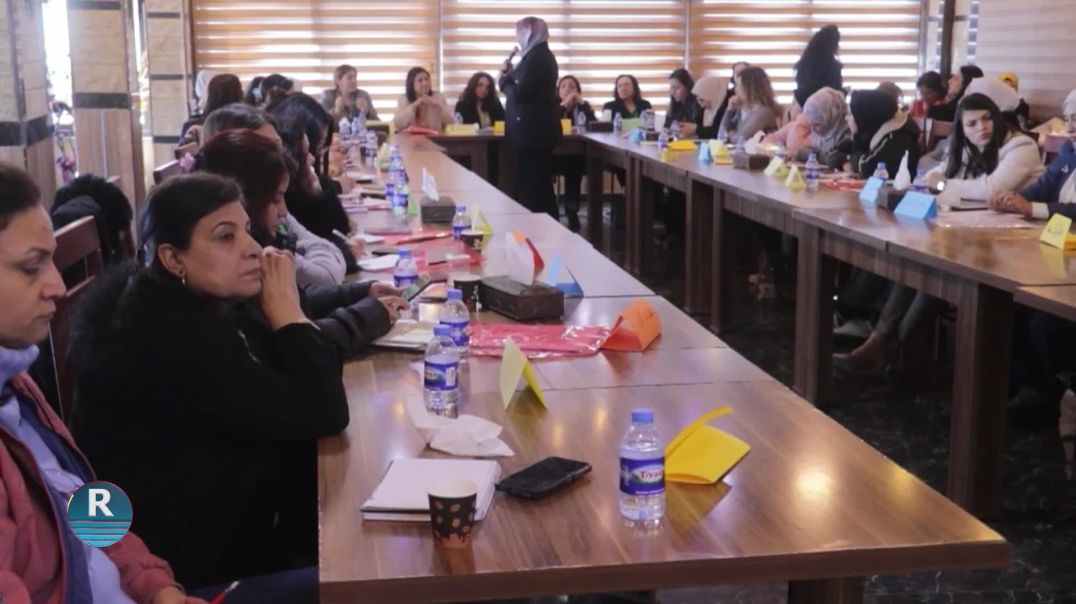 ⁣إداريات في تنظيمات المجتمع الديمقراطي في الرقة : مشاركة المرأة في الدستور السوري ضرورة مجتمعية