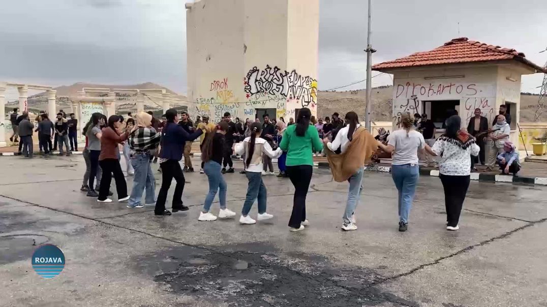 المناوبون على سد تشرين يطالبون بالحرية الجسدية للقائد عبد الله أوجلان