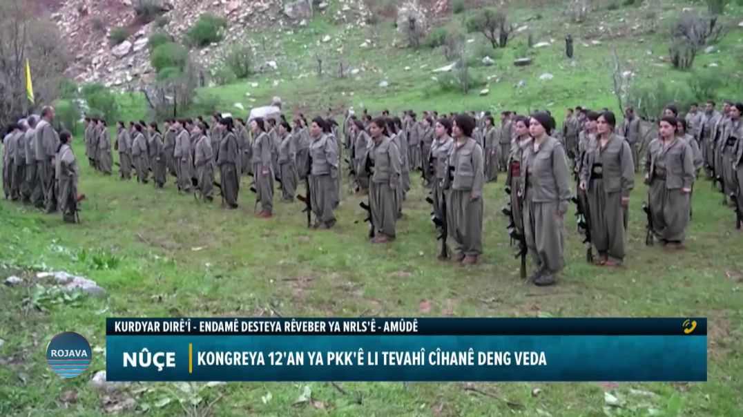 KONGREYA 12'AN YA PKK'Ê LI TEVAHÎ CÎHANÊ DENG VEDA