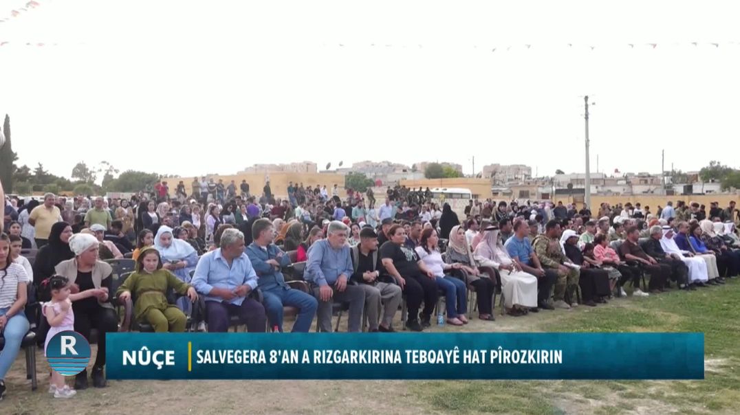 SALVEGERA 8'AN A RIZGARKIRINA TEBQAYÊ HAT PÎROZKIRIN