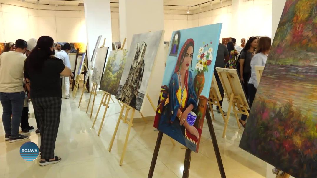 9'EMÎN PÊŞANGEHA ROJAVA YA HUNERA ŞÊWEKARIYÊ LI QAMIŞLO DEST PÊ KIR