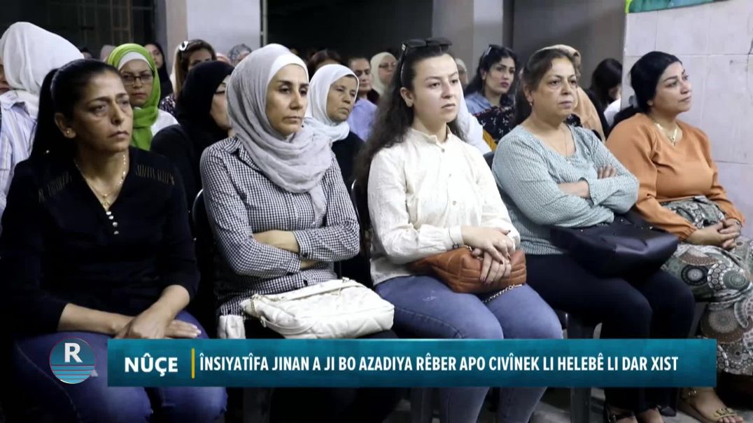 ⁣ÎNSIYATÎFA JINAN A JI BO AZADIYA RÊBER APO CIVÎNEK LI HELEBÊ LI DAR XIST