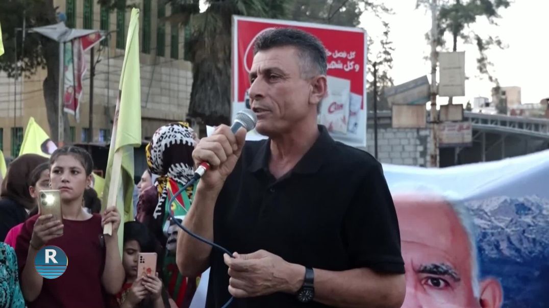 ⁣ŞÊNIYÊN HESEKÊ BANGA AZADIYA FÎZÎKÎ YA RÊBER APO KIRIN