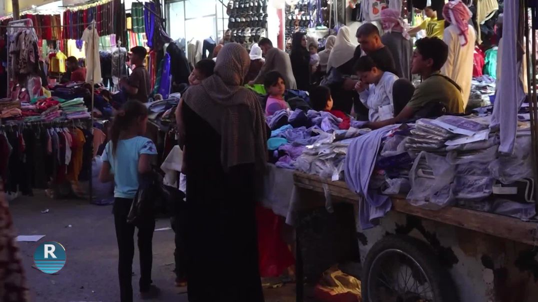 ازدياد حركة الأسواق في الرقة قبيل عيد الأضحى المبارك