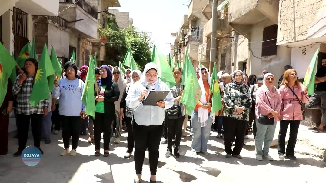 ⁣تنظيمات نسوية في مدينة حلب تطالب بالعدالة في وجه جرائم القتل