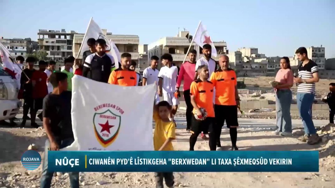 CIWANÊN PYD'Ê LÎSTIKGEHA "BERXWEDAN" LI TAXA ŞÊXMEQSÛD VEKIRIN