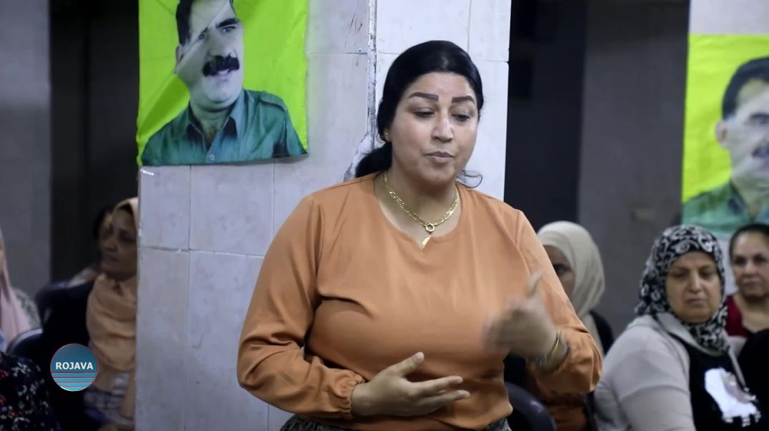 ⁣المبادرة النسوية لحرية القائد أوجلان في حلب تعقد اجتماعات لتعزيز مفهوم السلام والمجتمع الديمقراطي