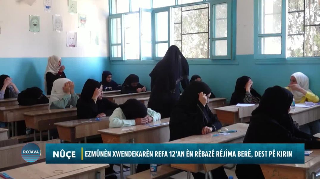 EZMÛNÊN XWENDEKARÊN REFA 12'AN ÊN RÊBAZÊ RÊJÎMA BERÊ, DEST PÊ KIRIN