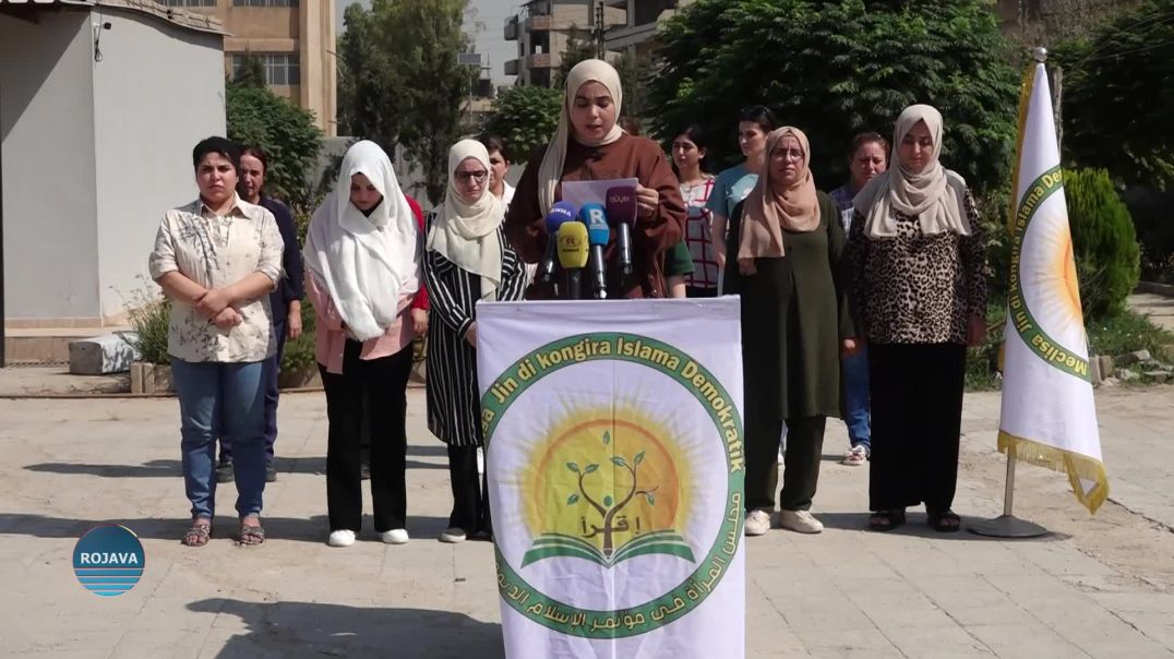 ⁣مجلس المرأة في مؤتمر الإسلام الديمقراطي يدين المجازر التي ترتكب في السويداء