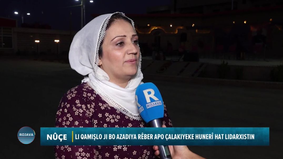 ⁣LI QAMIŞLO JI BO AZADIYA RÊBER APO ÇALAKIYEKE HUNERÎ HAT LIDARXISTIN
