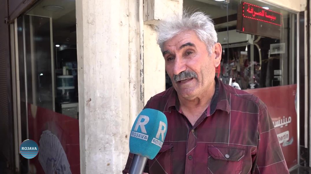 ⁣أهالي قامشلو يعبرون عن فرحتهم برؤية القائد عبدالله أوجلان خلاء بيانه التاريخي المصور