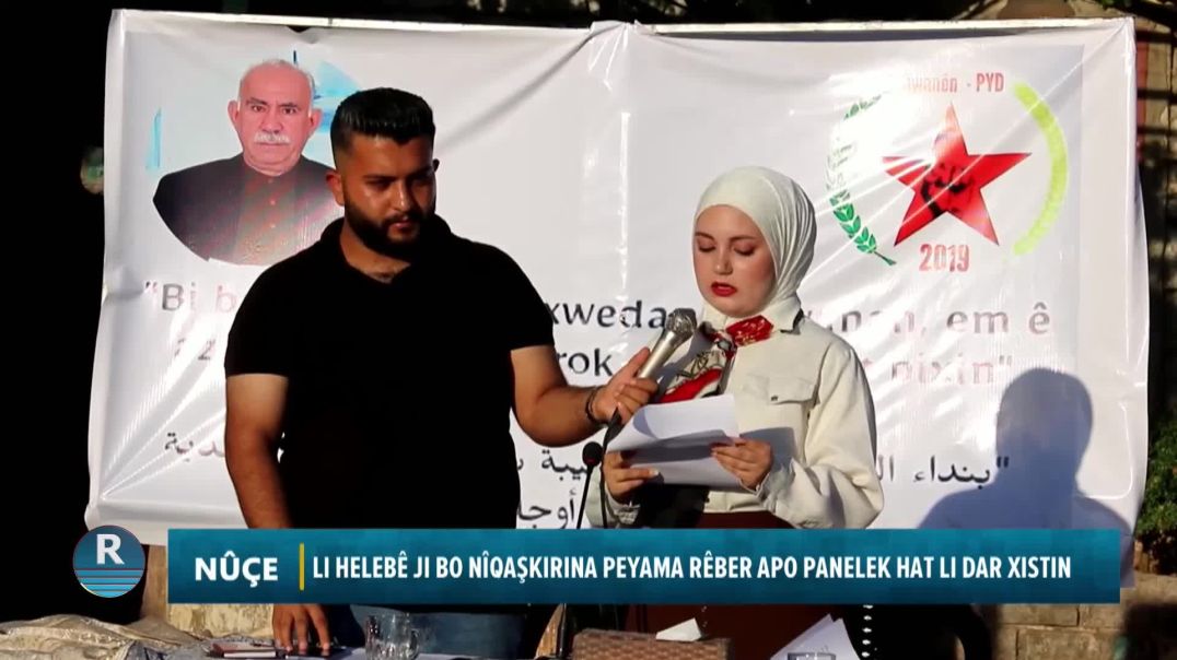 ⁣LI HELEBÊ JI BO NÎQAŞKIRINA PEYAMA RÊBER APO PANELEK HAT LI DAR XISTIN