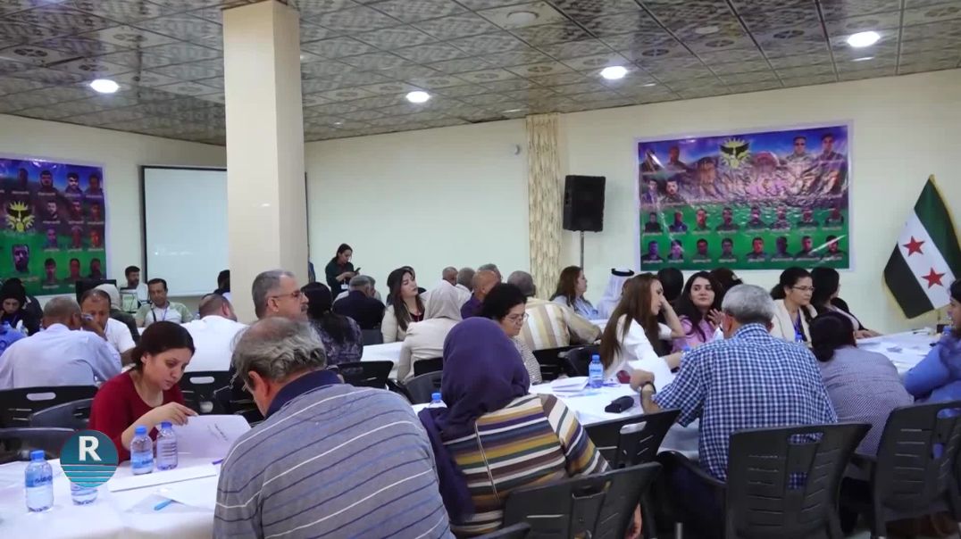 ⁣مشاركون في ملتقى الشهباء السياسي يؤكدون ضمان العودة الآمنة للمهجرين إلى مناطقهم