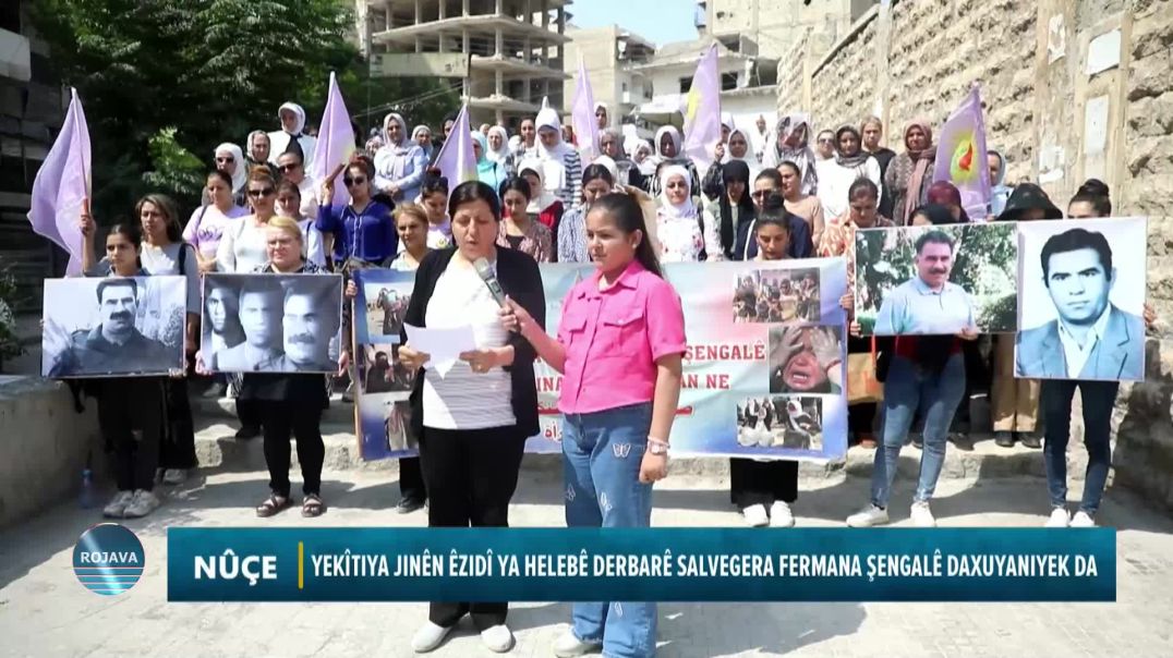 ⁣YEKÎTIYA JINÊN ÊZIDÎ YA HELEBÊ DERBARÊ SALVEGERA FERMANA ŞENGALÊ DAXUYANIYEK DA