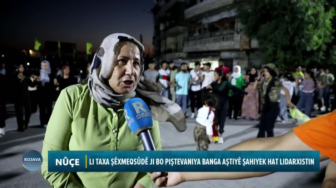 Li Taxa Şêxmeqsûdê Ji Bo Piştevaniya Banga Aştiyê Şahiyek Hat Lidarxistin