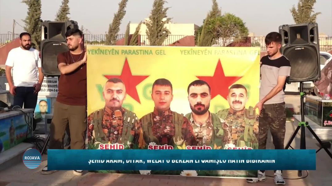 ⁣ŞEHÎD ARAM, DIYAR, WELAT Û BERZAN LI QAMIŞLO HATIN BIBÎRANÎN