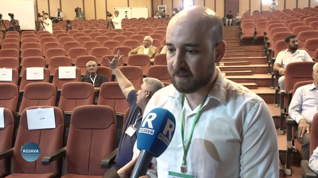 ⁣أعضاء اللجنة التحضيرية:هدفنا من الكونفرانس تحديد مطالب جميع الشعوب لبناء سوريا ديمقراطية