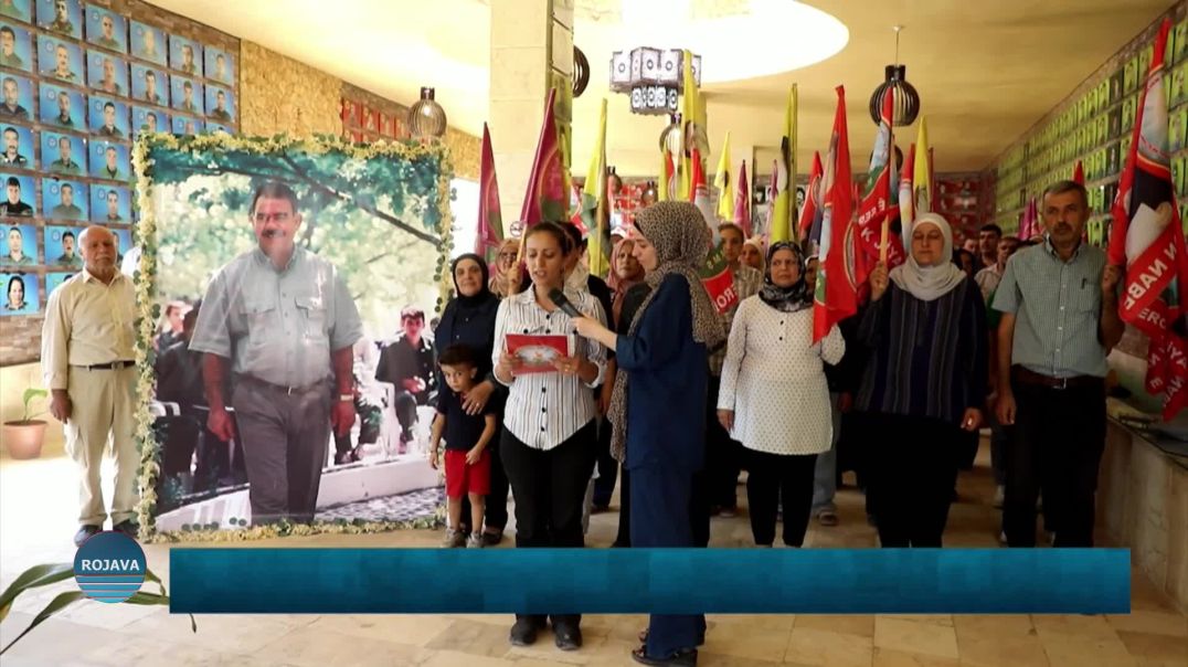 ⁣MALBATÊN ŞEHÎDAN: DIVÊ RÊBER ABDULLAH OCALAN BI AWAYEKÎ FÎZÎKÎ WERE AZADKIRIN