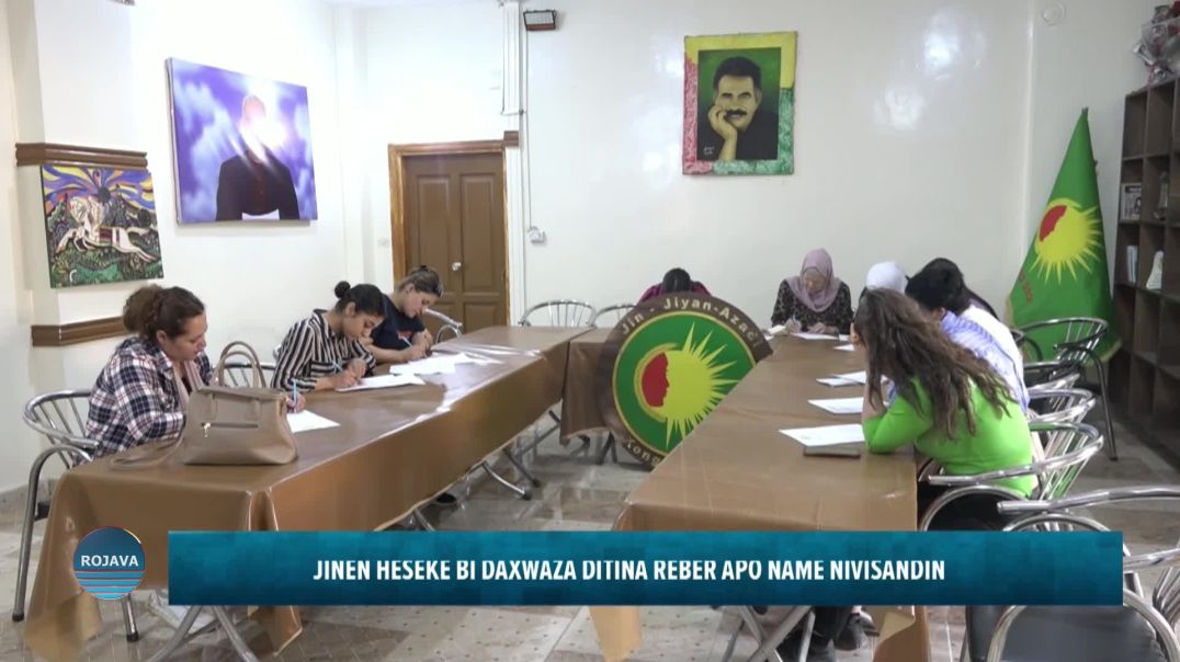 ⁣JINÊN HESEKÊ BI DAXWAZA DÎTINA RÊBER APO NAME NIVÎSANDIN