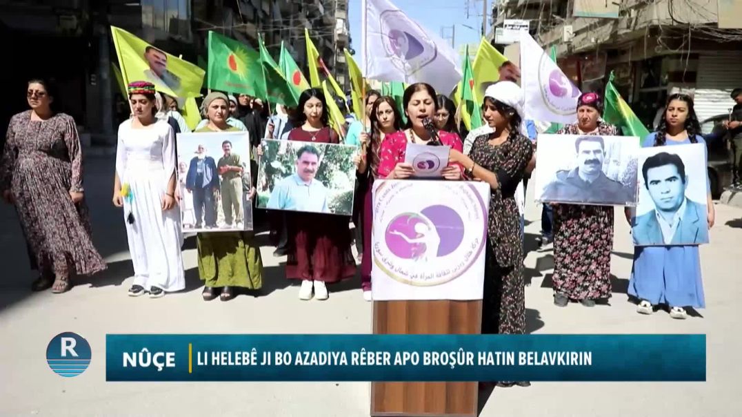 Li Helebê Ji Bo Azadiya Rêber Apo Broşûr Hatin Belavkirin