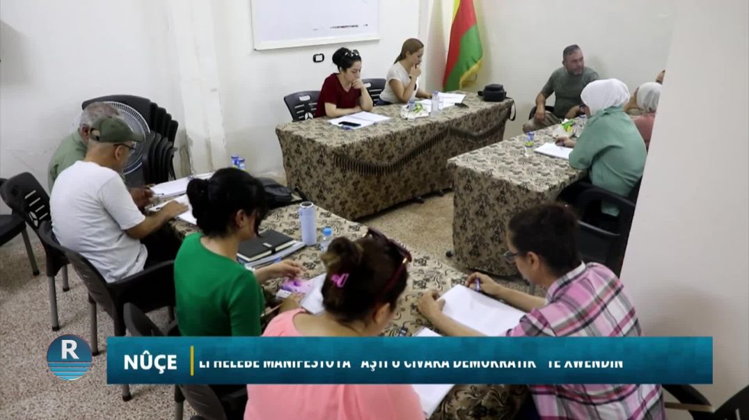 LI HELEBÊ MANÎFESTOYA "AŞTÎ Û CIVAKA DEMOKRATÎK "TÊ XWENDIN