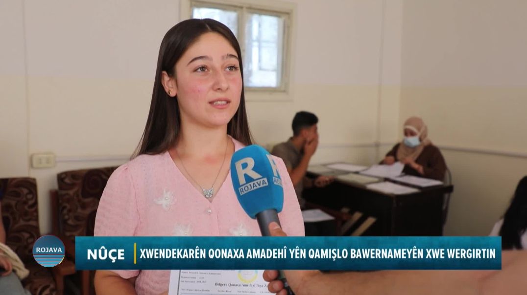 XWENDEKARÊN QONAXA AMADEHÎ YÊN QAMIŞLO BAWERNAMEYÊN XWE WERGIRTIN