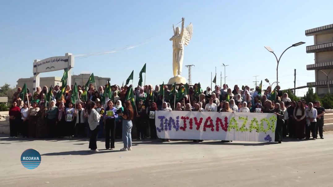 KONGRA STAR LI QAMIŞLO Û KOBANÊ SALVEGERA SERHILDANA " JIN JIYAN AZADÎ " BI BÎR ANÎ
