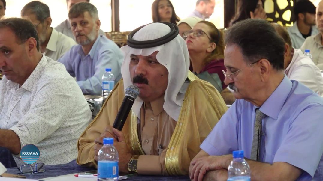 ⁣قبيلة الطي: رسالة القائد عبدالله أوجلان رسالة إنسانية اجتماعية قبل أن تكون  سياسية