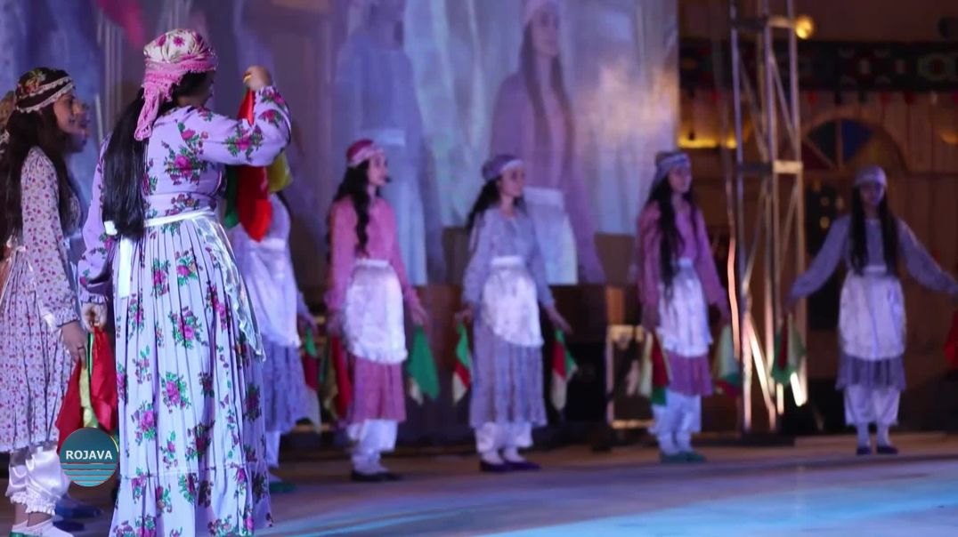⁣مهرجان الشهيدة روناهي باور يواصل فعالياته بمشاركة نخبة من الفرق الفنية