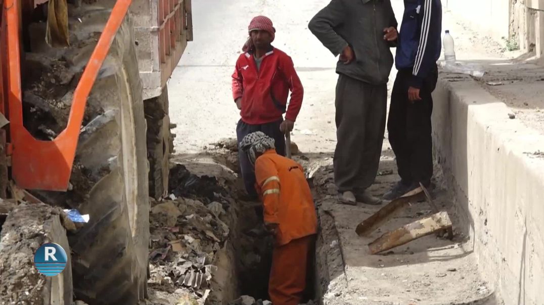 Şaredariya Gel A Hesekê Bi Hatina Demsala Zivistanê Re Kanalîzasiyonên Bajêr Amade Dike