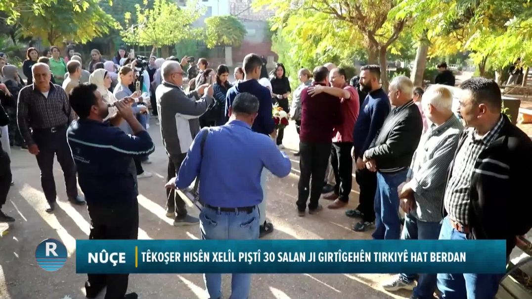 TÊKOŞER HISÊN XELÎL PIŞTÎ 30 SALAN JI GIRTÎGEHÊN TIRKIYÊ HAT BERDAN