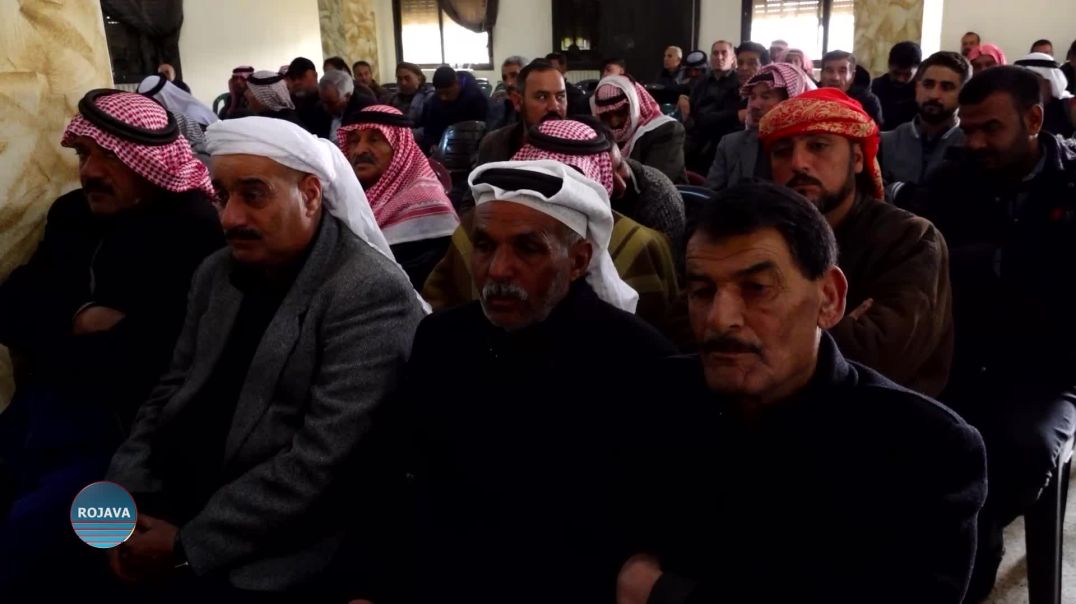 ⁣مسد يعقد اجتماعاً تشاورياً في جل آغا عن دور أخوة الشعوب في اختيار شكل الحكم السياسي وإدارة البلاد