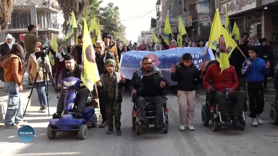 Şêniyên Hesekê Daxwaza Azadiya Fîzîkî Ya Rêber Apo Kirin