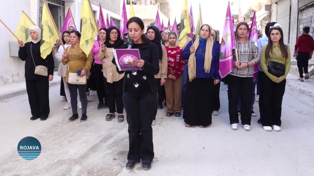 مجلس المرأة لعوائل الشهداء في حلب يطالب بتحقيق حق الأمل للقائد أوجلان وتحريره جسدياً