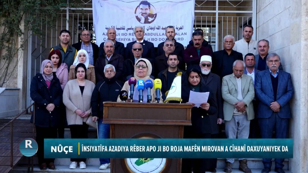 Însiyatîfa Azadiya Rêber Apo Ji Bo Roja Mafên Mirovan A Cîhanî Daxuyaniyek Da