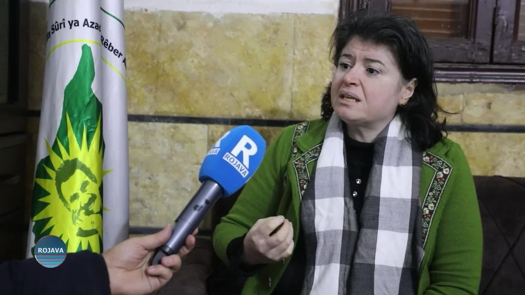 ⁣آمنة خضرو: حق الأمل هو الطريق الوحيد نحو حل ديمقراطي شامل