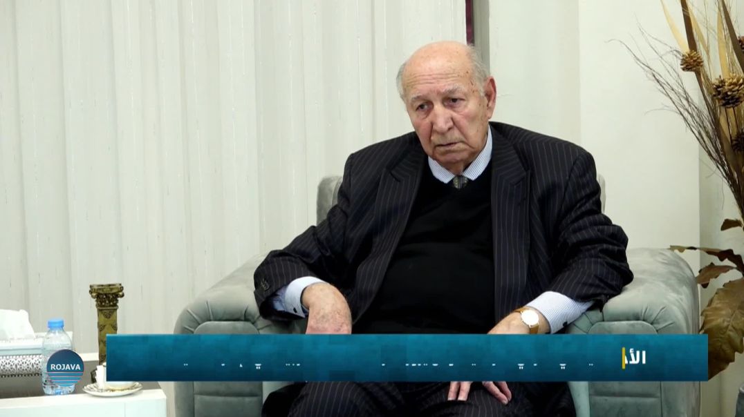 ⁣السياسي الكردي عمر شيخموس يزور دائرة العلاقات الخارجية في الإدارة الذاتية