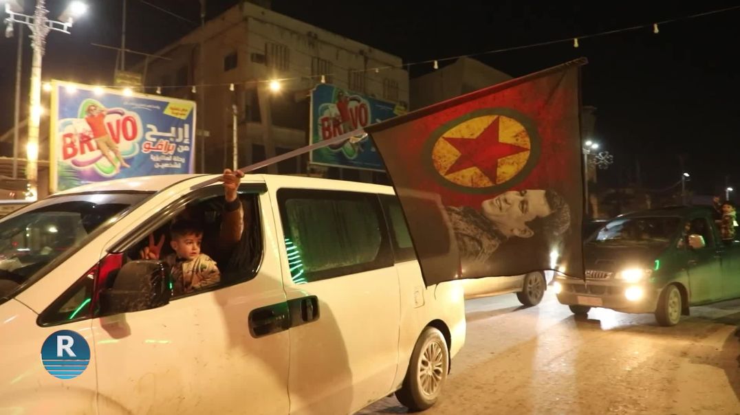 ⁣مدينة الحسكة تتلألأ بأضواء رأس السنة الميلادية