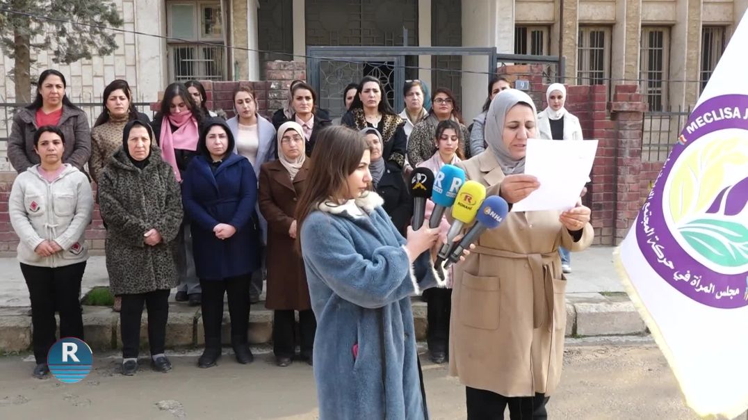 ⁣مجلس المرأة في حركة المجتمع الديمقراطي: الهجمات على الشيخ مقصود والأشرفية انتهاك لاتفاق 1