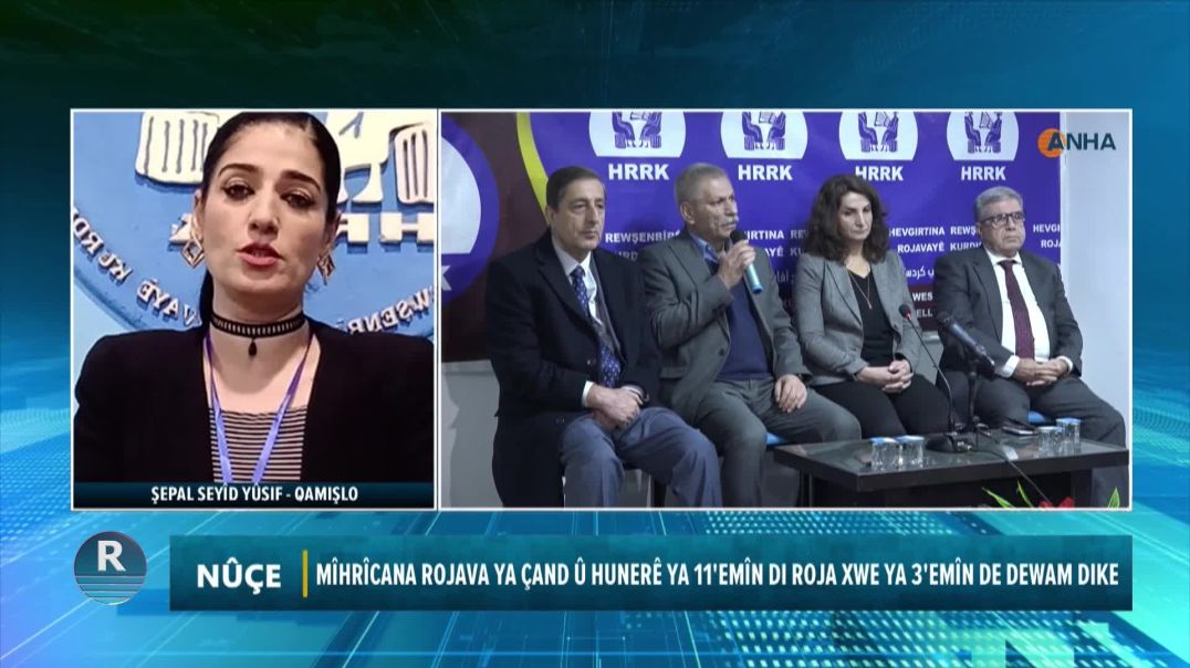 ⁣Mîhrîcana Rojava Ya Çand Û Hunerê Ya 11'emîn Di Roja Xwe Ya 3'emîn De Dewam Dike