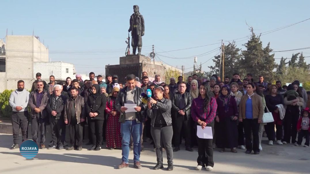 ⁣مهجّرو الشهباء وعفرين في كوباني يطالبون بالعودة الآمنة والكريمة إلى ديارهم