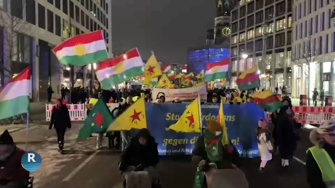 ⁣مظاهرات حاشدة في العديد من المدن الألمانيا والعاصمة النمساوية فيينا والنرويج لدعم مقاومة روج افا