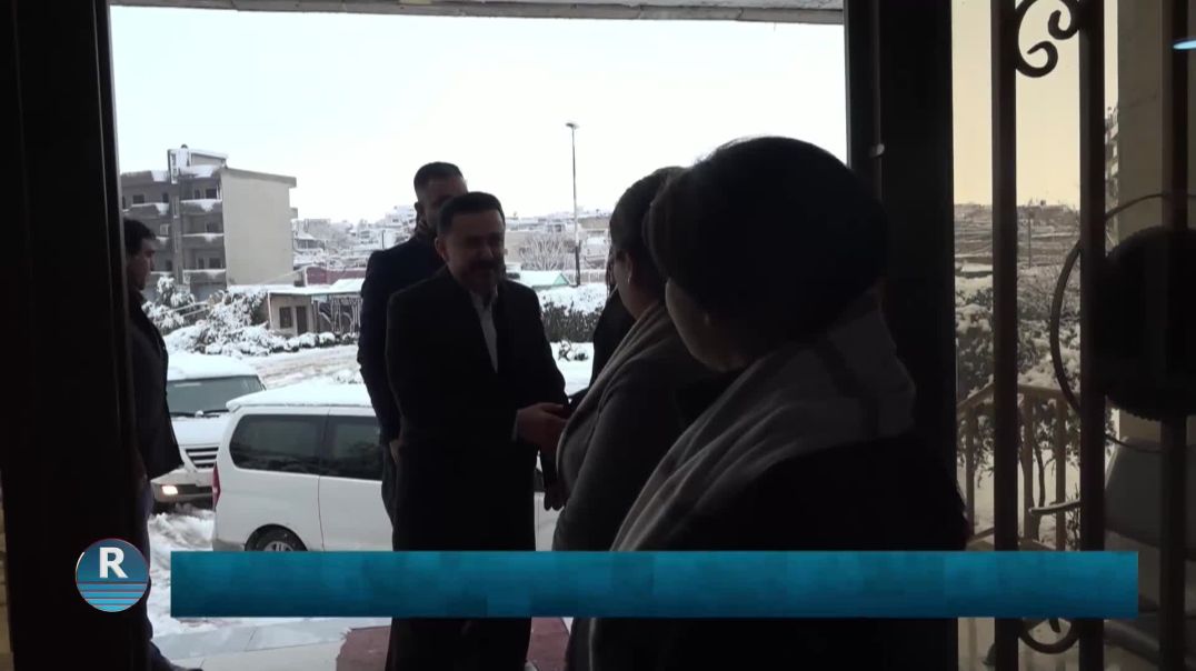 ⁣وفد برلماني من كتلة حراك الجيل الجديد في إقليم كردستان يزور روج افا