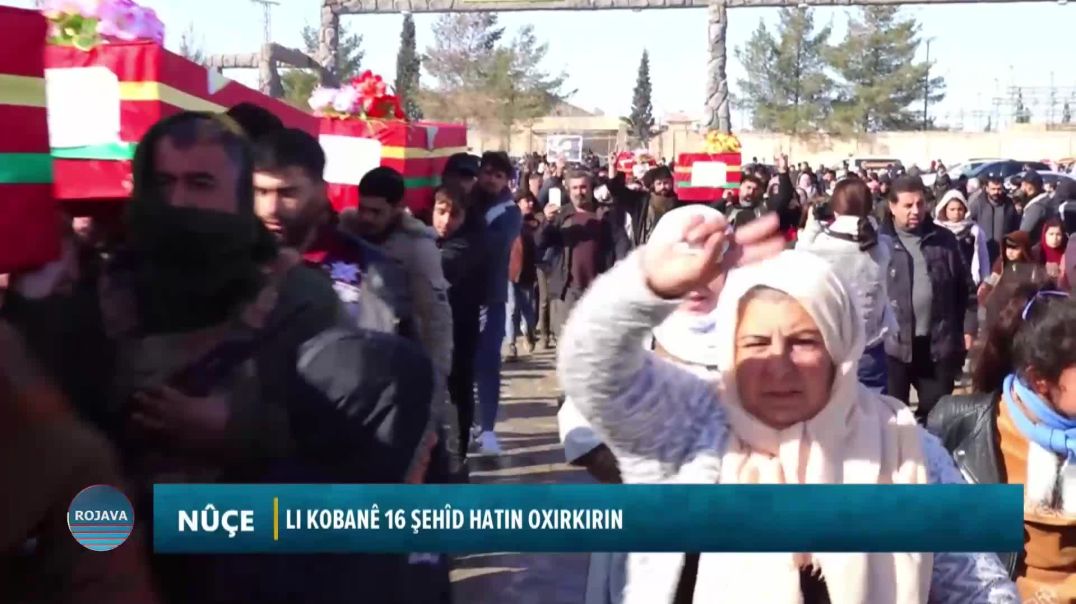 ⁣LI KOBANÊ 16 ŞEHÎD HATIN OXIRKIRIN