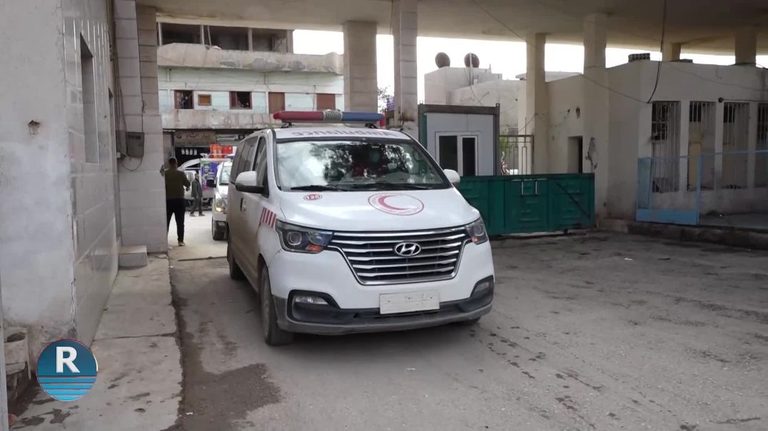 عودة قافلة الأهالي برفقة جرحى حيّي الشيخ مقصود والأشرفية من دير حافر إلى مقاطعتي الجزيرة والرقة