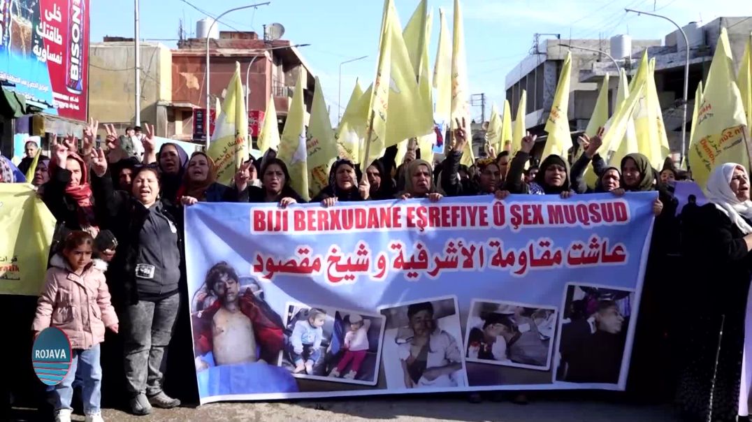 Şêniyên Kantona Cizîrê Ji Bo Piştgiriya Berxwedana Taxên Helebê Daketin Qadan