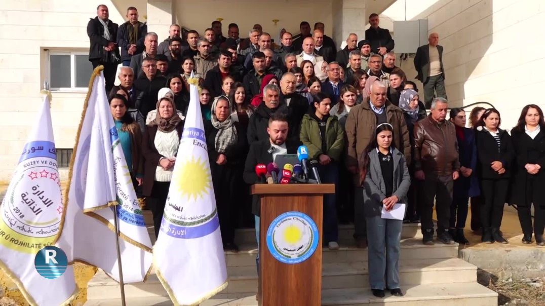 ⁣الإدارة الذاتية الديمقراطية لمقاطعة الفرات تشجب الهجمات على حيي الشيخ مقصود والأشرفية