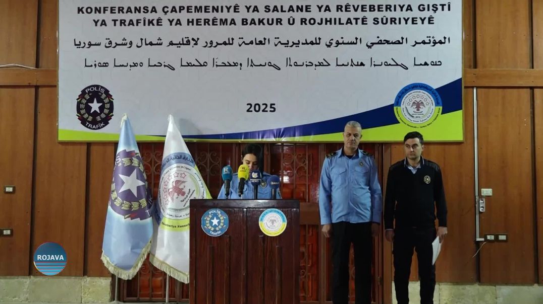 Gerînendetiya Giştî Ya Trafîkê Bîlançûya Qezayên Trafîkê Ya Sala 2025'an Ragihand